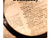Wondrous Words Wednesday