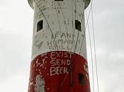 British Lighthouse Gets Post-Apocalyptic Paint