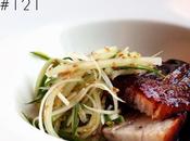 Braised Pork Belly with Cucumber Fennel Salad #121