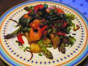 Healthy Eating Smoked Salmon, Baby Potato Asparagus Salad (GF,