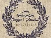 {The Versatile Blogger Award}