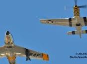 Heritage Flight- Canadair CL-13 Sabre Mk.6, North American P-51D Mustang