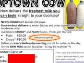 UPTOWN Delivers Best Quality Fresh Milk Uptown Residents