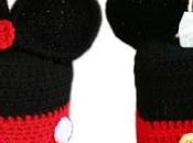 Crochet Pattern Sale: Minnie Mickey Mouse Inspired Tissue Spare Toilet Paper Roll Cozy