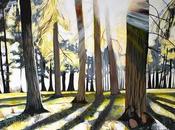 Painting Through Trees: