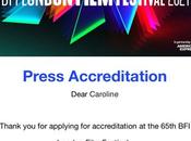 London Film Festival 2021 Press Accreditation