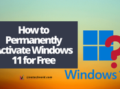 Permanently Activate Windows Free