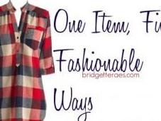 Five Casual Plaid Shirt Outfits
