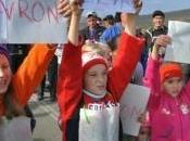 Anti-Fracking Protesters Block Chevron Test-Drilling Romania