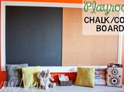 Playroom Chalk/Cork Board