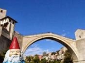 Felix Roaming Gnome Mostar, Bosnia Herzegovina