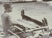 Early Photography: Javanese Woman Weaving Cloth Loom Kassian Céphas