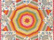 Inspirational Art: Quilt, ‘Blazing Star with Peacocks’