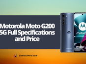 Motorola Moto G200 Full Specifications Price