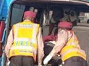 Seven Luxury Conveying Persons Lose Control Ogun