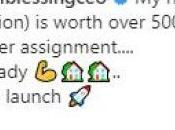 Blessing Okoro Boasts, Shows Lagos Mansion Reportedly Worth Over N500 Million (Photo+Video)