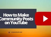 Make Community Posts YouTube