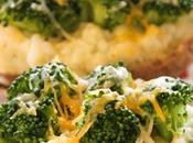 Twice Baked Potatoes with Broccoli Cheese