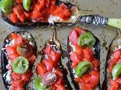Harissa Eggplant Roasted Peppers