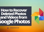 Recover Deleted Photos Videos from Google