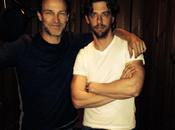 Photos: First Look Stephen Moyer Recording Sound Music