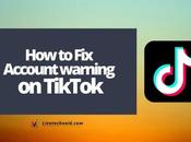 Account Warning TikTok