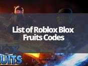 List Roblox Blox Fruits Codes