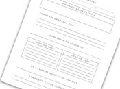 Free Printable Gratitude Journals