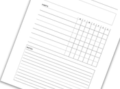 Free Printable Habit Trackers