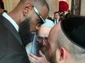 Star LeBron James Meets Rabbi Pinto Wedding (video)
