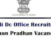 Majuli Office Recruitment 2022 Apply Gaon Pradhan Vacancy