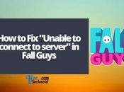“Unable Connect Server” Fall Guys