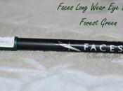'Forest Green' Long Wear Pencil from Faces Review Swatch