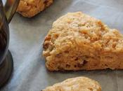 Hearty Buttermilk Scones with Orange, Star Anise, Chocolate Chips Coffee Glaze