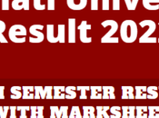 Gauhati University Result 2022 Semester with Marksheet Download