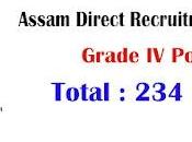 Assam Direct Recruitment 2022 Grade Vacancy Posts