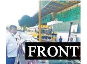 Galvanised Pipe Lands Inside Car, Driver Escapes