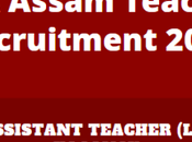 Assam Teacher Recruitment 2022 1346 Assistant Vacancy, Online Apply