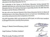 Teacher Unions Urge Deputy Decline Contract Extension