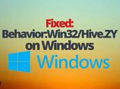 Fixed: Behavior:Win32/Hive.ZY Windows