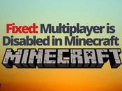 Fixed: Multiplayer Disabled Minecraft