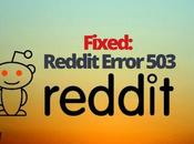 Fixed: Reddit Error