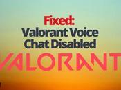 Fixed: Valorant Voice Chat Disabled