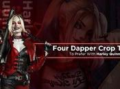 Four Dapper Crop Tops Prefer With Harley Quinn Jacket