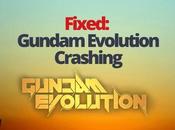 Fixed: Gundam Evolution Crashing