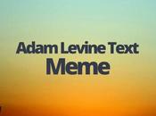 Adam Levine Text Meme