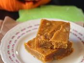 Vegan Pumpkin Blondies