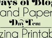 Days Blogging (D.I.Y. Paper Tips) Ten: Utilizing Printables