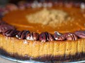 Vegan Pumpkin Cheesecake with Speculoos Crust