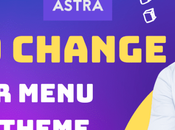 Change Color Menu Astra Theme